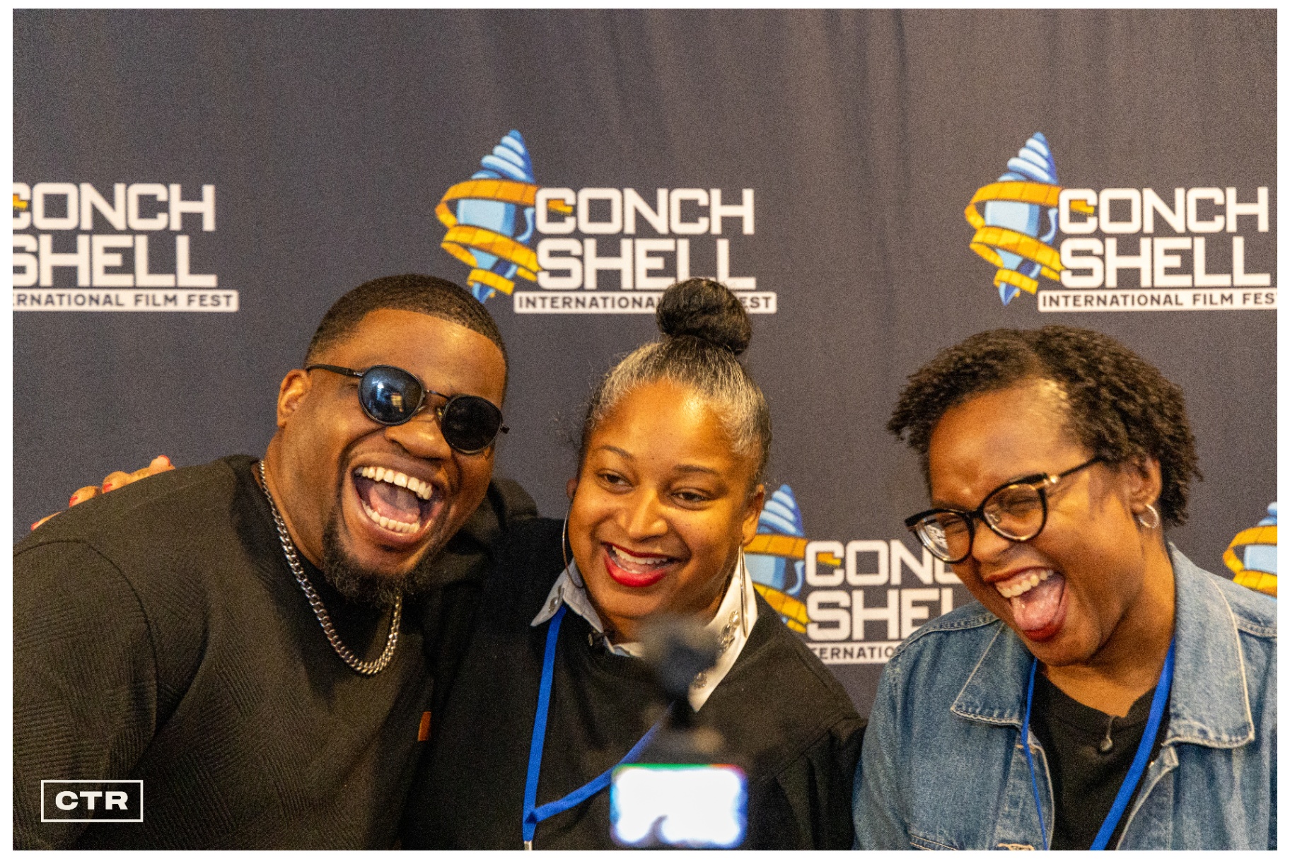 Film festival — laughter on the red carpet