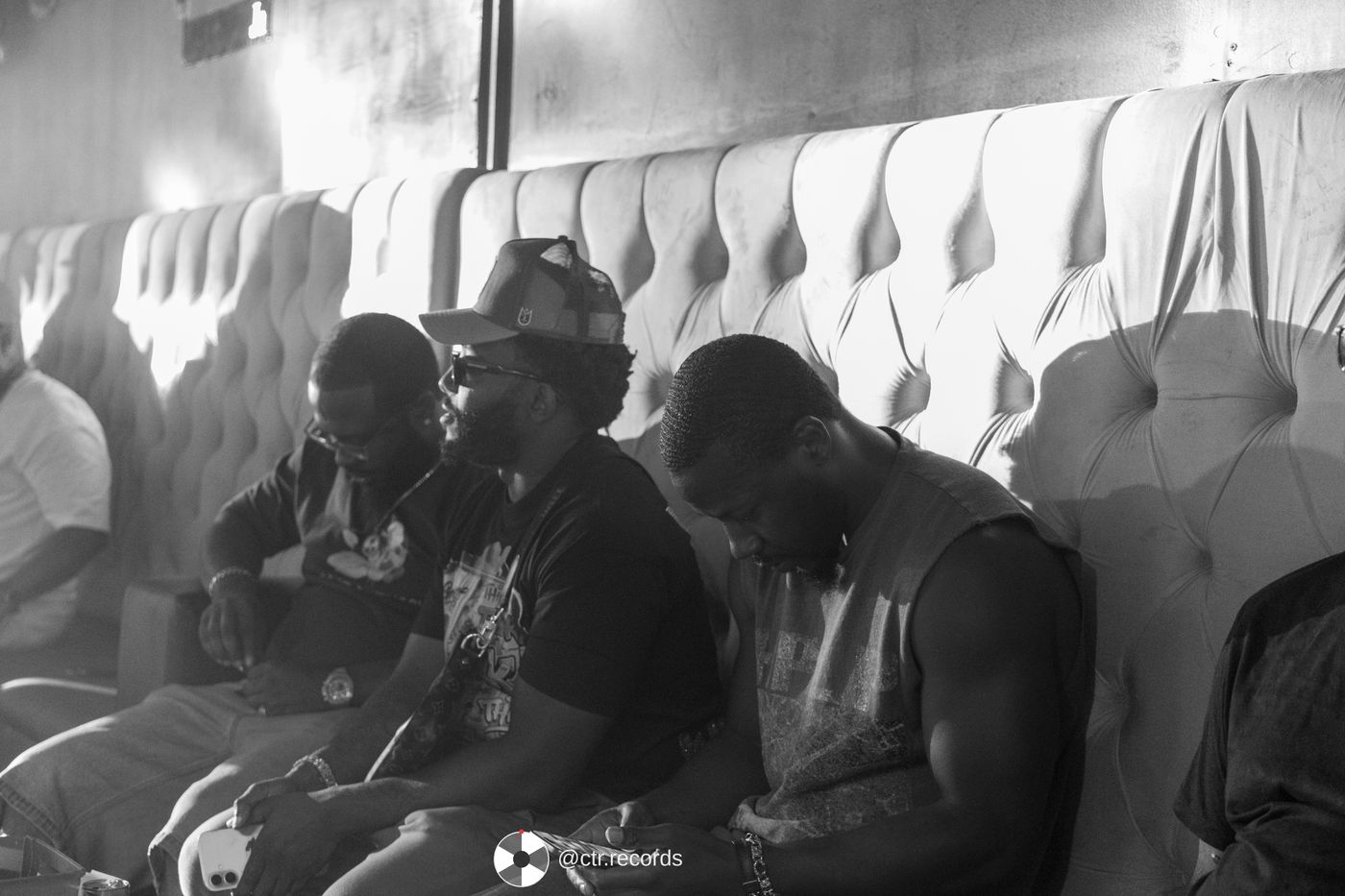 The lounge — between sets