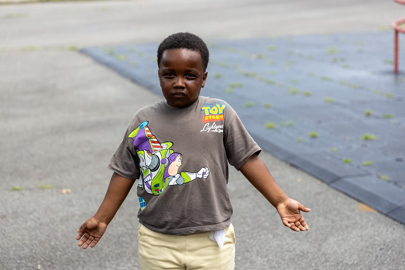 Little Lightyear — playground portrait